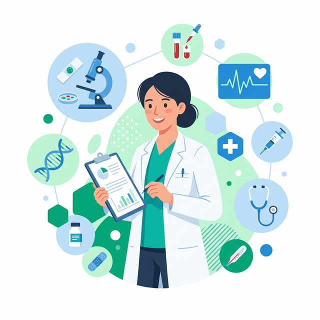 MeddyNet Diagnostics Illustration